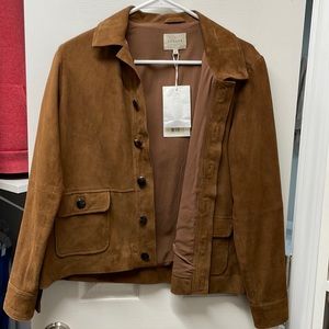 Sézane Suede Jacket NWT